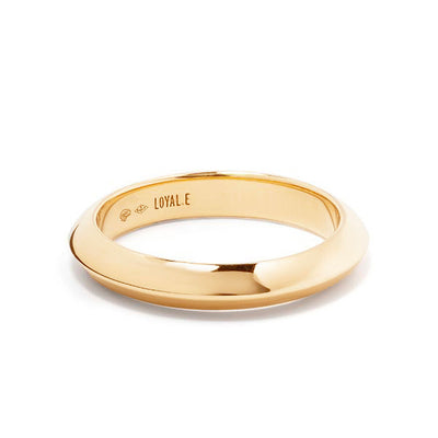 Alliance Absolu.e Duo 4mm - Or jaune 18k - joaillerie France - Loyale Paris - 1