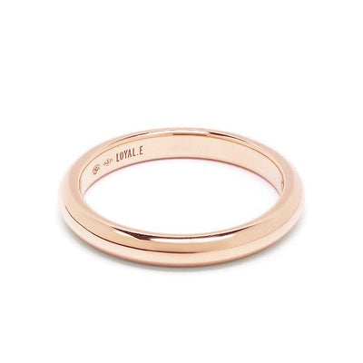 Alliance Absolu.e Signature 3mm - Or rose 18k - joaillerie France - Loyale Paris - 1