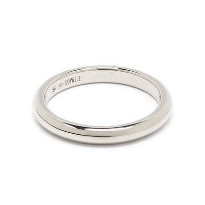 Alliance Absolu.e Signature 4mm - Or blanc 18k - joaillerie France - Loyale Paris - 1