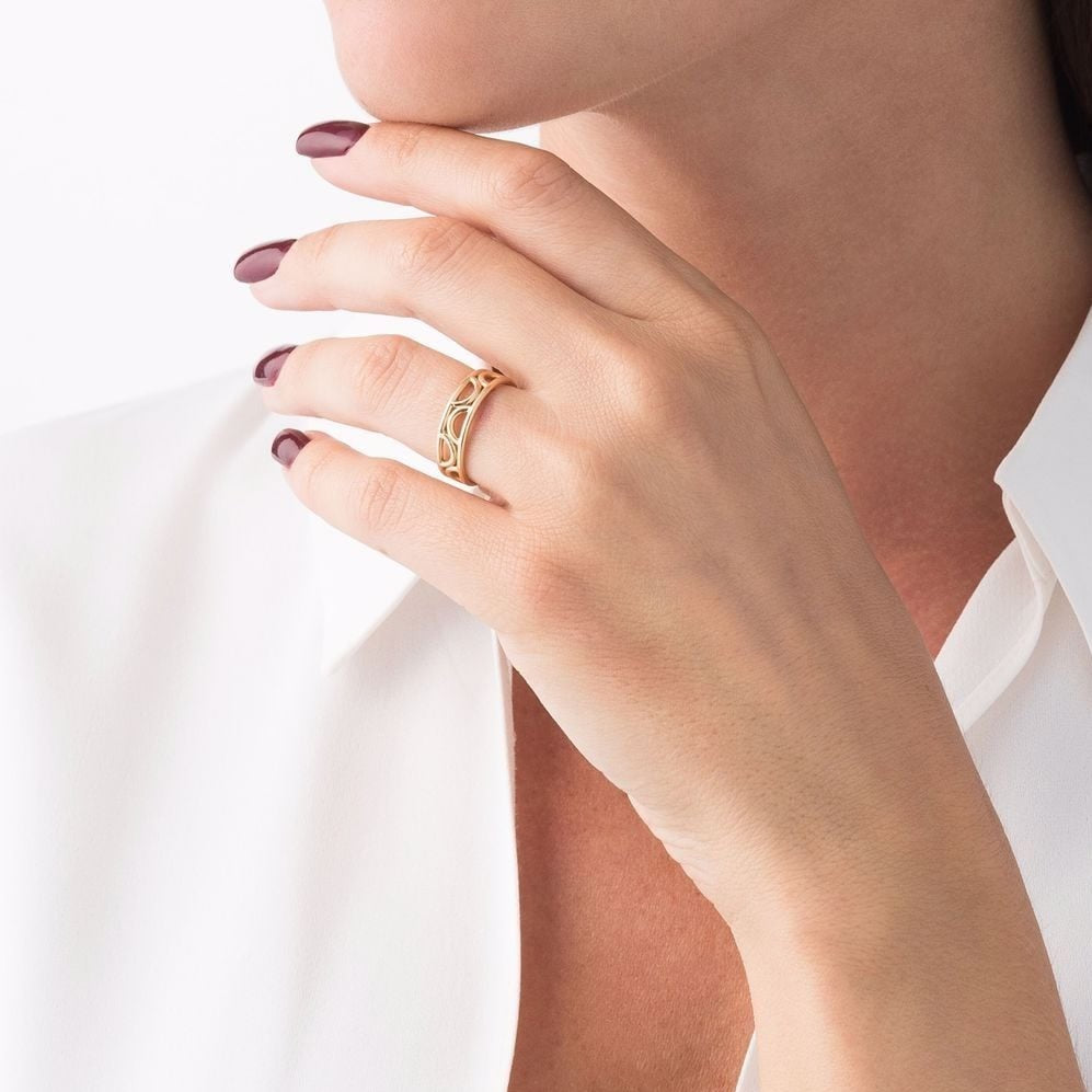 Alliance Amour Perpétuel - Or jaune 18k - joaillerie France - Loyale Paris - 1