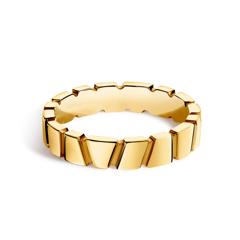 Bague Ride & Love - Or jaune 18k - joaillerie France - Loyale Paris - 1