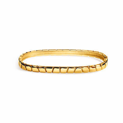 Bracelet jonc Ride & Love - Or jaune 18k - joaillerie France - Loyale Paris - 1
