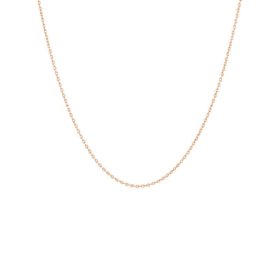 Chaine Forcat Rose fine Or Rose 18k Loyale Paris