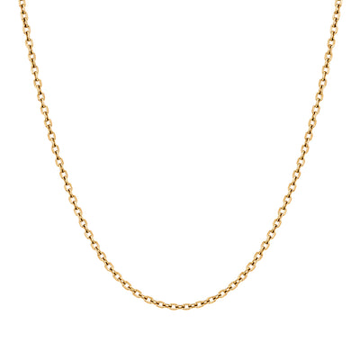 Chaine Forcat diamantee large Or Jaune 18k Loyale Paris