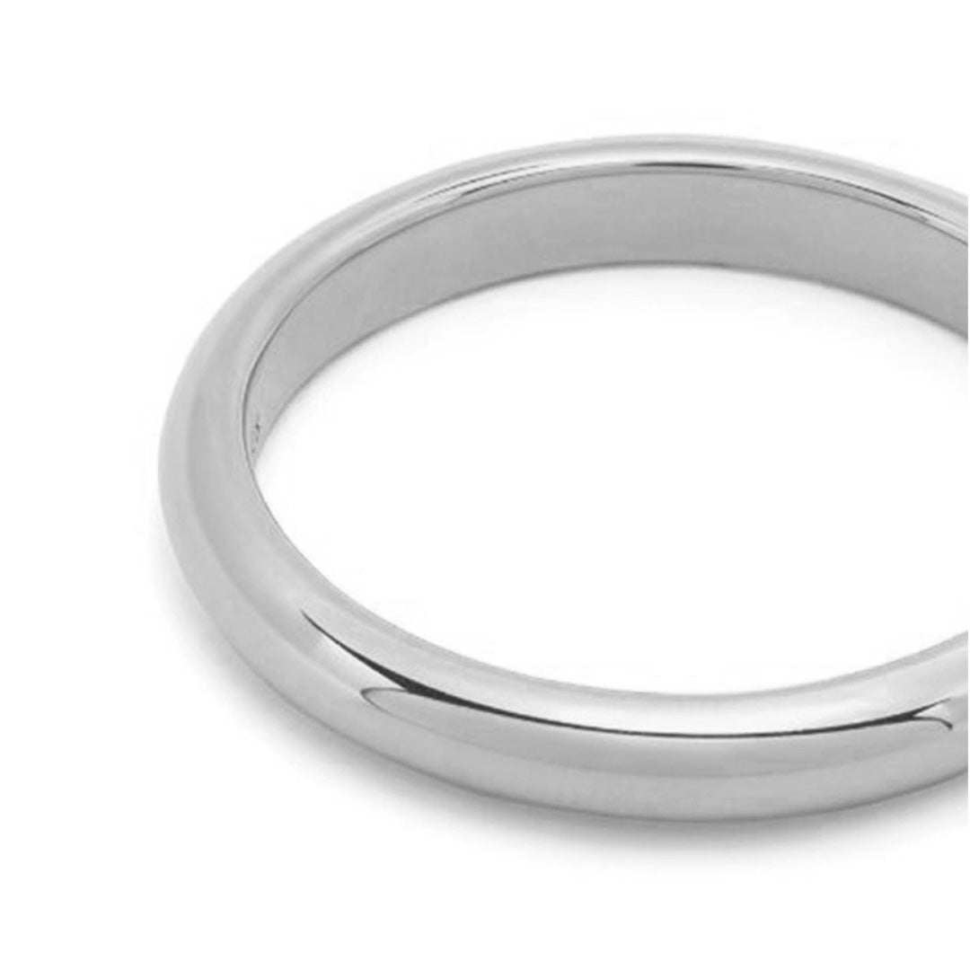 Alliance Absolu.e Demi-jonc 2mm - Or blanc 18k - joaillerie France - Loyale Paris - 1
