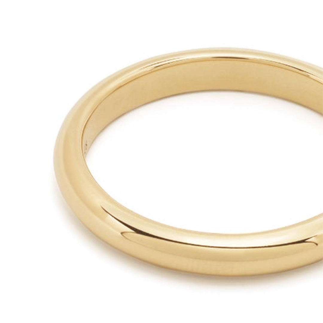 Alliance Absolu.e Demi-jonc 3mm - Or jaune 18k - joaillerie France - Loyale Paris - 1
