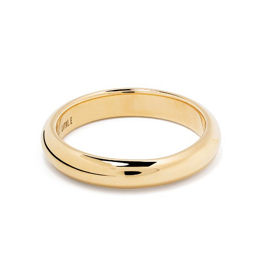 Alliance Absolu.e Demi-jonc 4mm - Or jaune 18k - joaillerie France - Loyale Paris - 1
