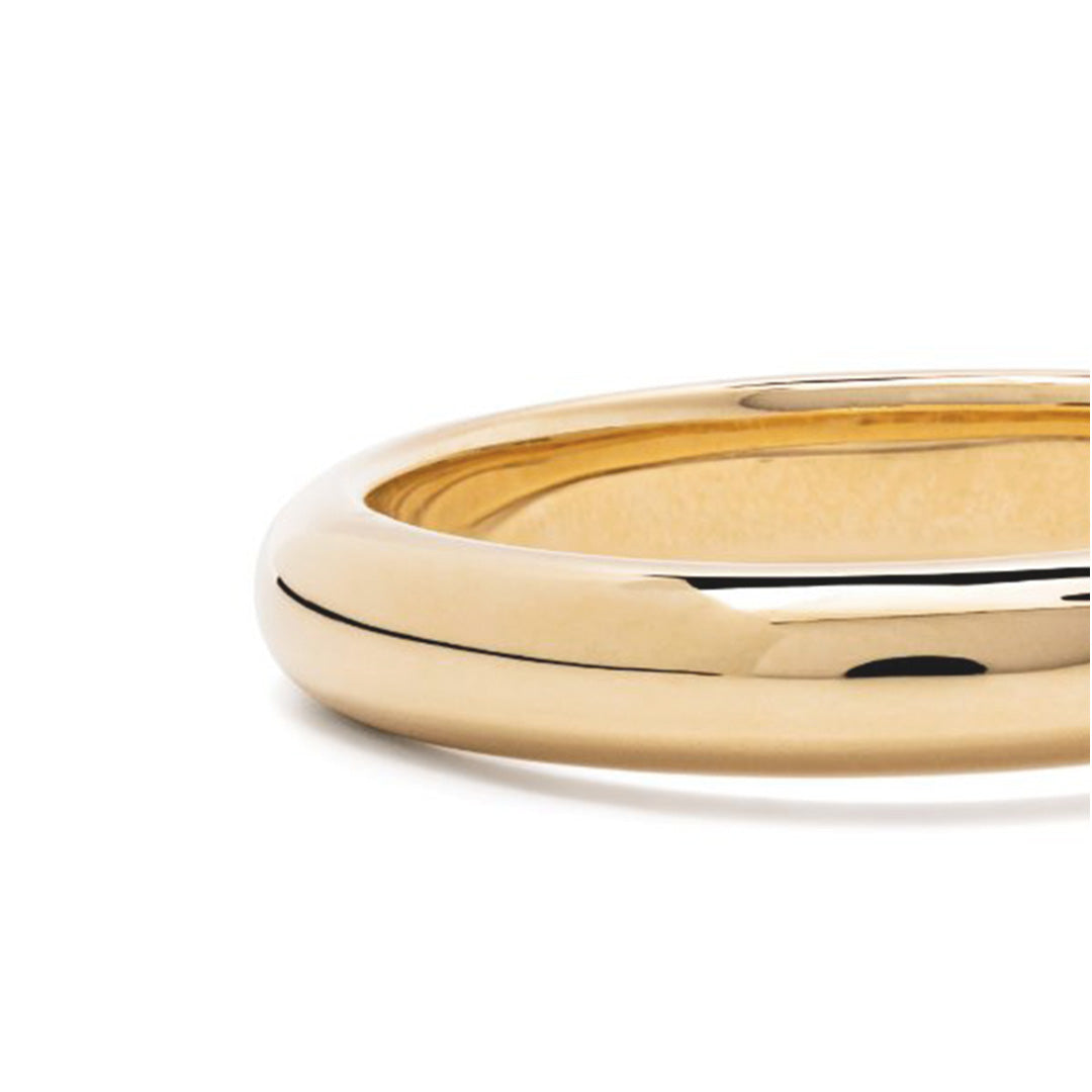 Alliance Absolu.e Demi-jonc 4mm - Or jaune 18k - joaillerie France - Loyale Paris - 1