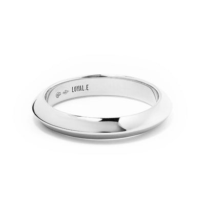 Alliance Absolu.e Duo 4mm - Or blanc 18k - joaillerie France - Loyale Paris - 1