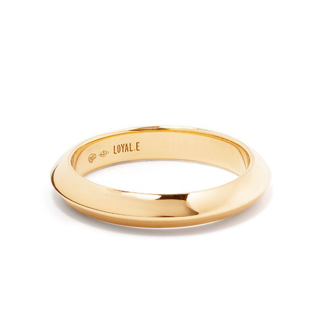 Alliance Absolu.e Duo 4mm - Or jaune 18k - joaillerie France - Loyale Paris - 1