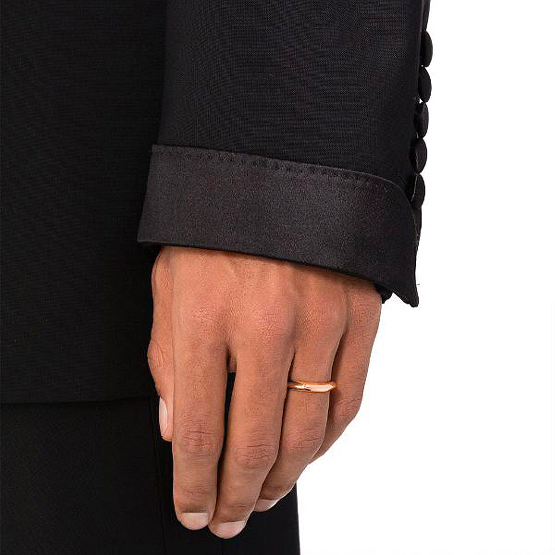 Alliance Absolu.e Duo 4mm - Or rose 18k - joaillerie France - Loyale Paris - 2