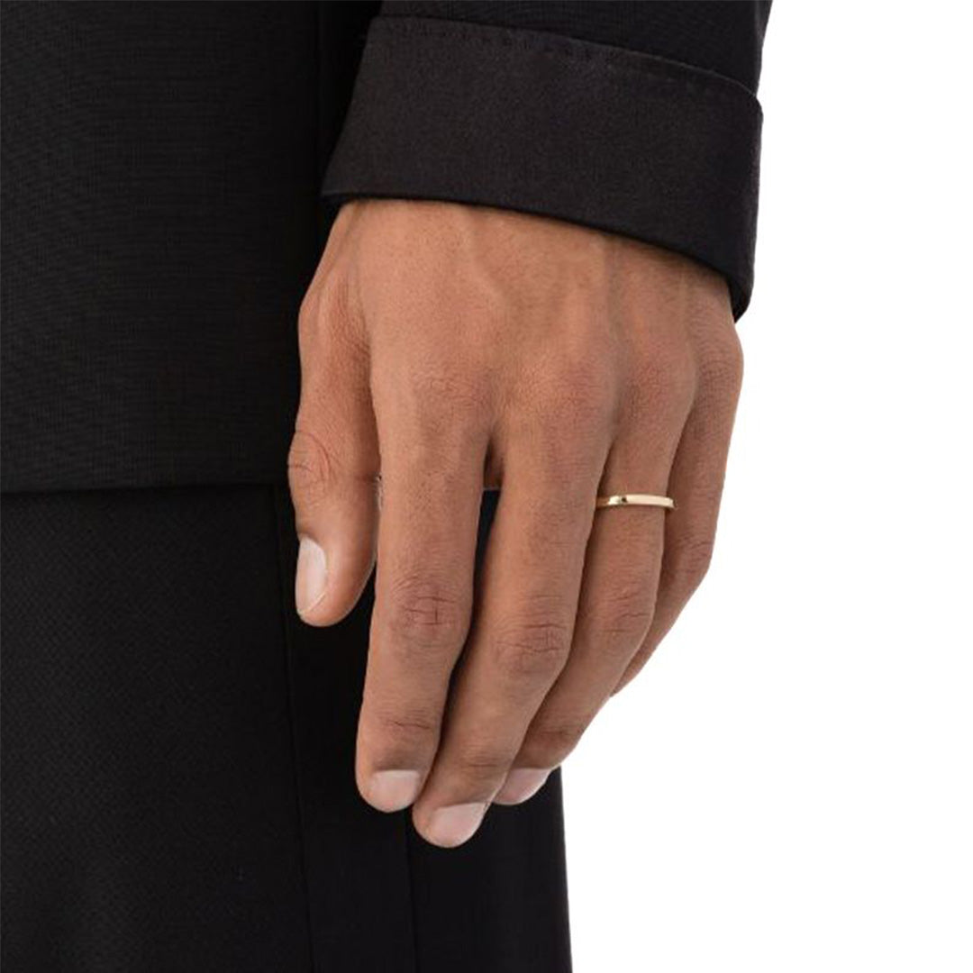 Alliance Absolu.e Ruban 2mm - Or jaune 18k - joaillerie France - Loyale Paris - 1