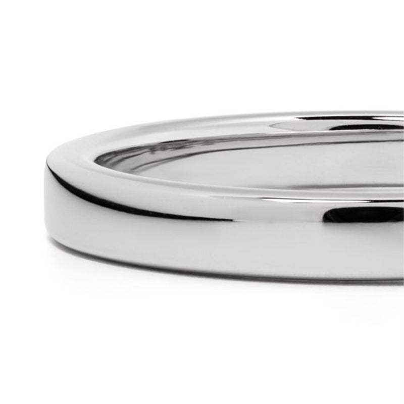 Alliance Absolu.e Ruban 3mm - Or blanc 18k - joaillerie France - Loyale Paris - 1