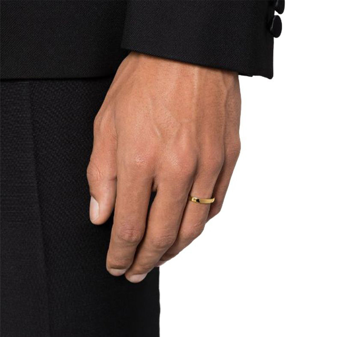 Alliance Absolu.e Ruban 3mm - Or jaune 18k - joaillerie France - Loyale Paris - 1