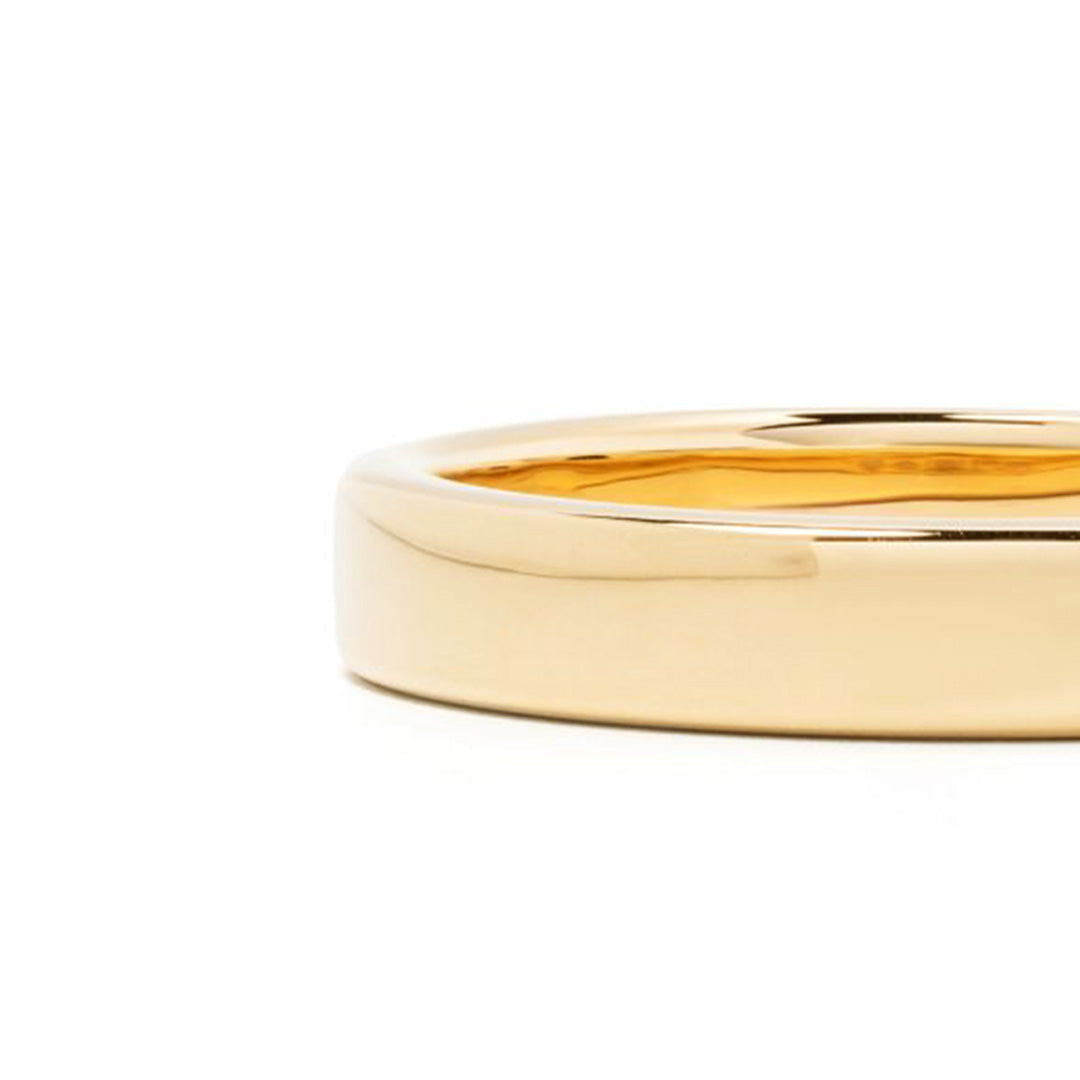 Alliance Absolu.e Ruban 4mm - Or jaune 18k - joaillerie France - Loyale Paris - 1