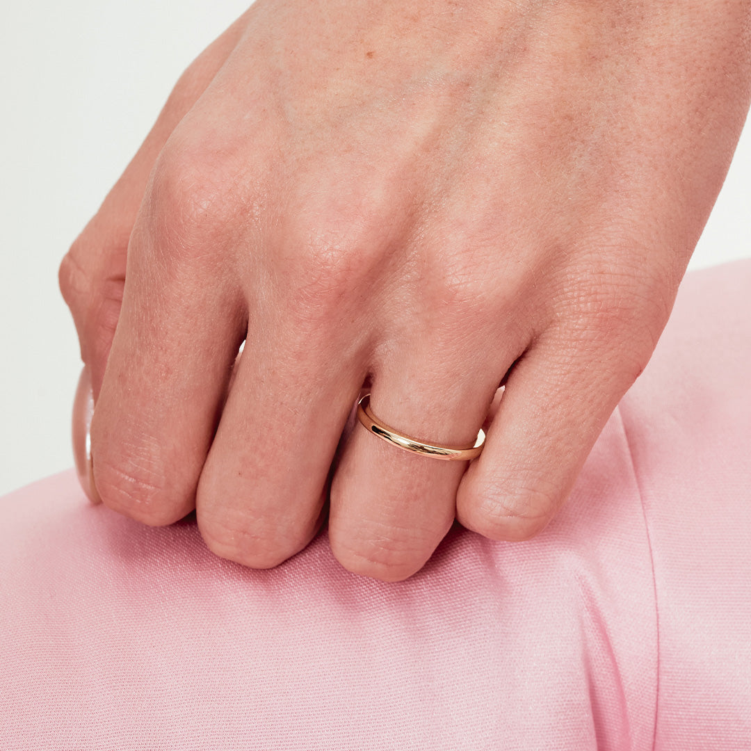 Alliance Absolu.e Signature 2mm - Or jaune 18k - joaillerie France - Loyale Paris - 1