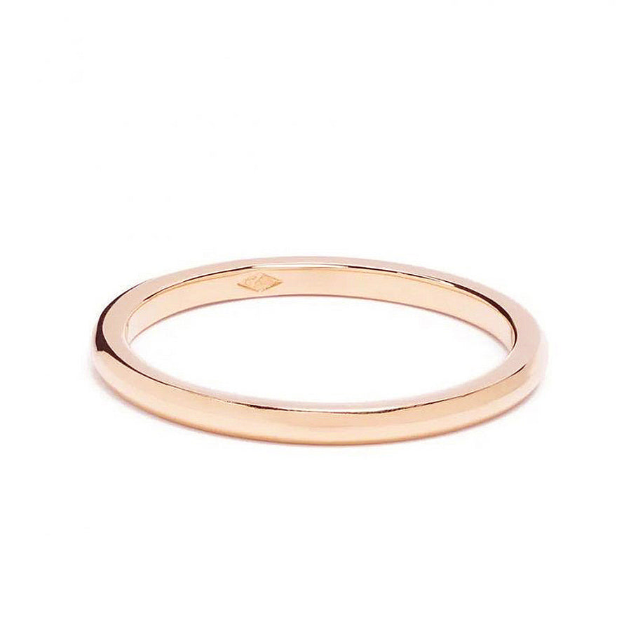 Alliance Absolu.e Signature 2mm - Or rose 18k - joaillerie France - Loyale Paris - 1