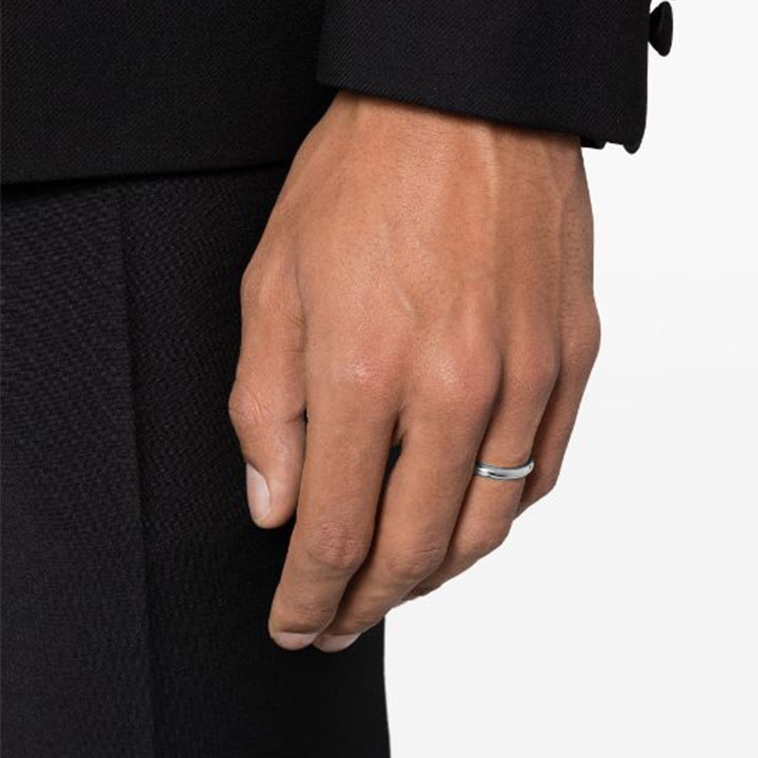 Alliance Absolu.e Signature 3mm - Or blanc 18k - joaillerie France - Loyale Paris - 1