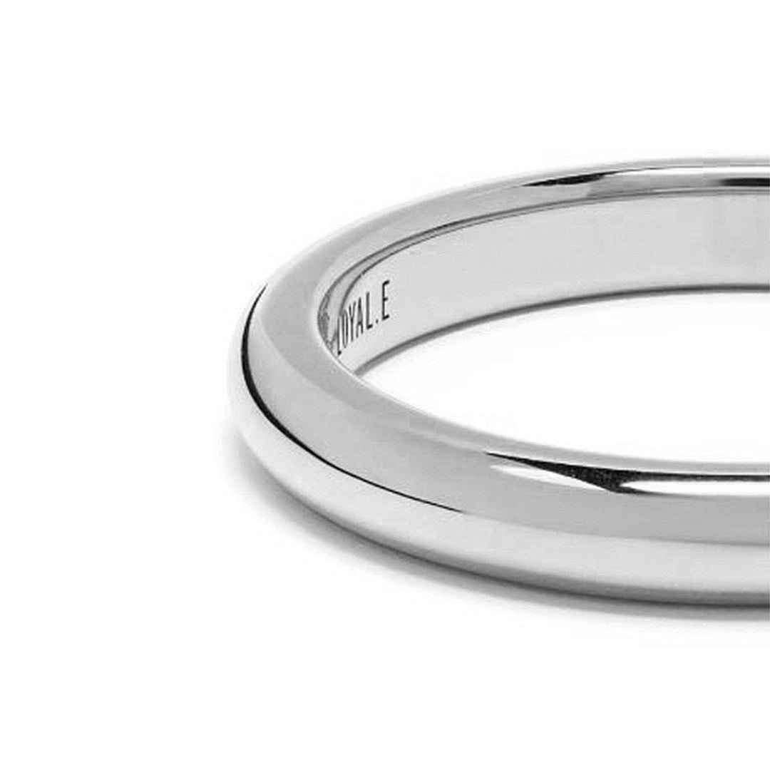 Alliance Absolu.e Signature 3mm - Or blanc 18k - joaillerie France - Loyale Paris - 3