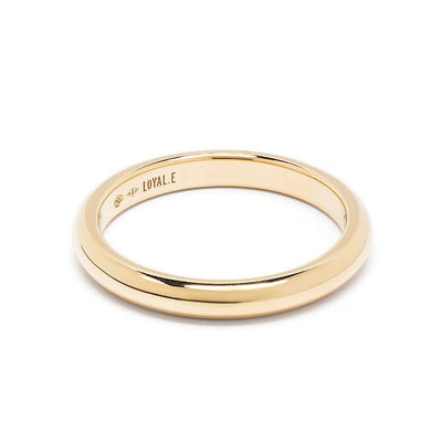 Alliance Absolu.e Signature 3mm - Or jaune 18k - joaillerie France - Loyale Paris - 1