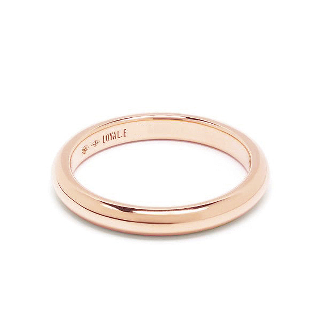Alliance Absolu.e Signature 3mm - Or rose 18k - joaillerie France - Loyale Paris - 1
