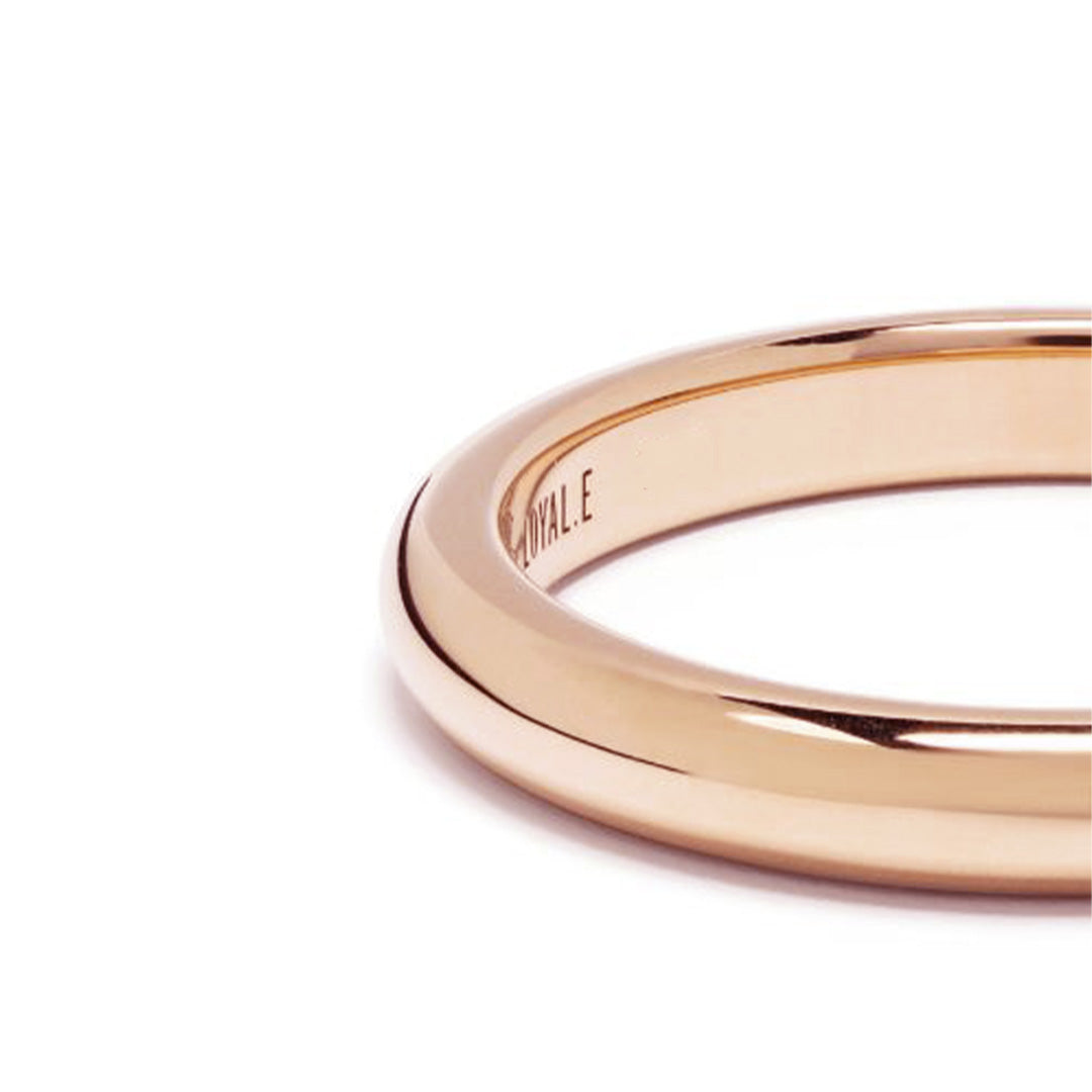 Alliance Absolu.e Signature 3mm - Or rose 18k - joaillerie France - Loyale Paris - 1