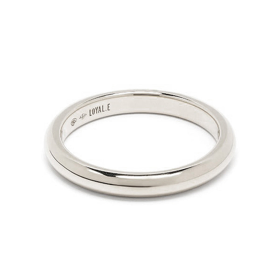 Alliance Absolu.e Signature 4mm - Or blanc 18k - joaillerie France - Loyale Paris - 1