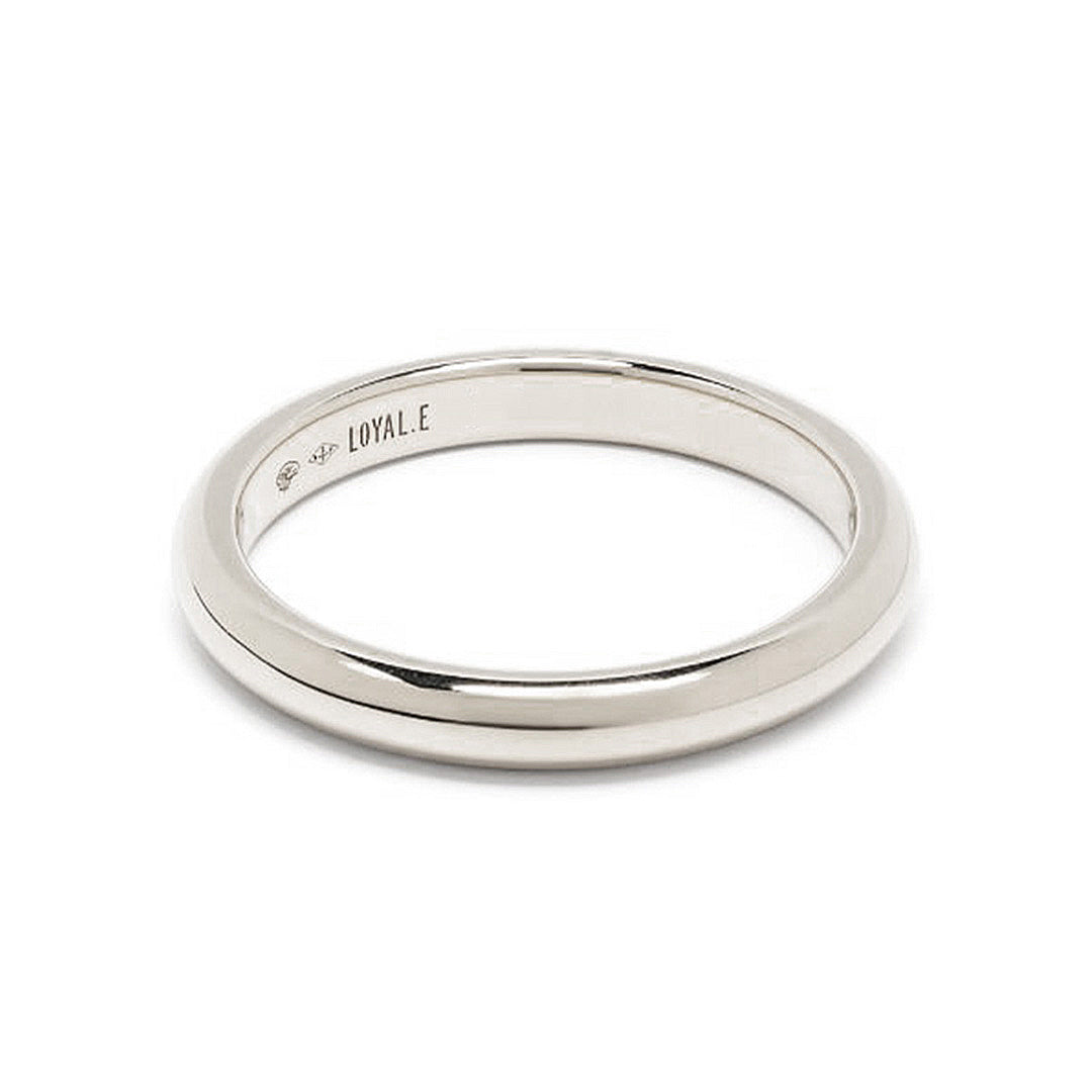 Alliance Absolu.e Signature 4mm - Or blanc 18k - joaillerie France - Loyale Paris - 1