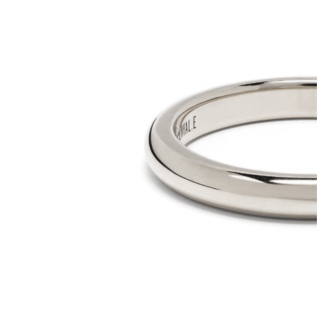 Alliance Absolu.e Signature 4mm - Or blanc 18k - joaillerie France - Loyale Paris - 1