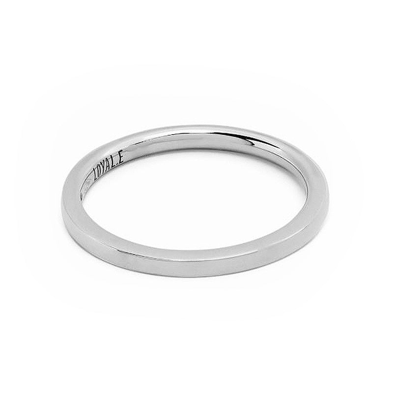 Alliance Absolu.e Twist 2mm - Or blanc 18k - joaillerie France - Loyale Paris - 1