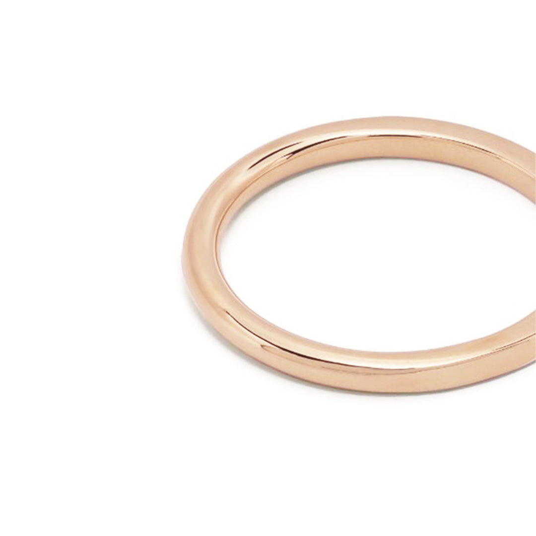 Alliance Absolu.e Twist 2mm - Or rose 18k - joaillerie France - Loyale Paris - 1