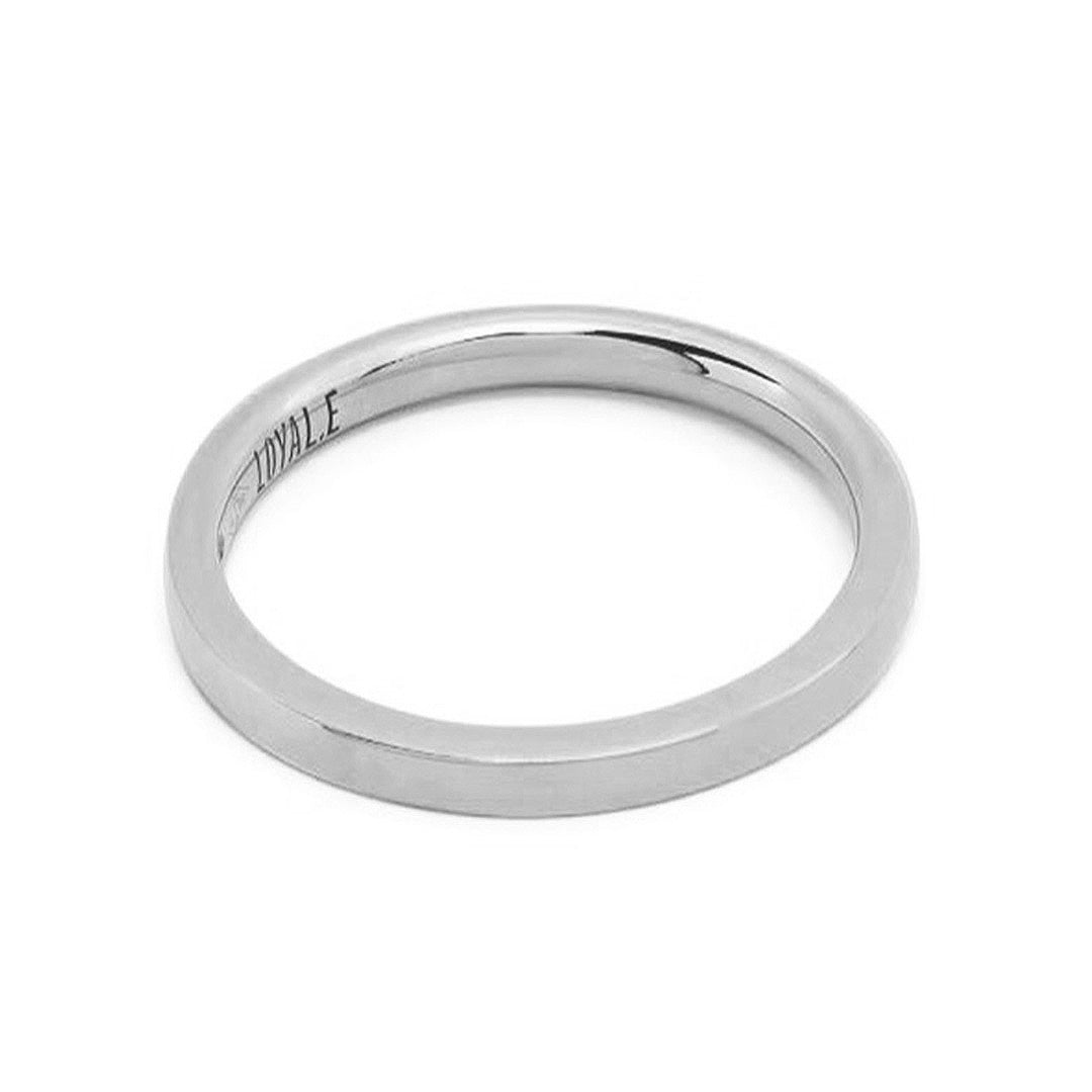 Alliance Absolu.e Twist 3mm - Or blanc 18k - joaillerie France - Loyale Paris - 1