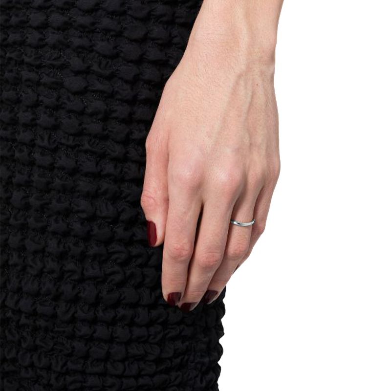 Alliance Absolu.e Twist 3mm - Or blanc 18k - joaillerie France - Loyale Paris - 1