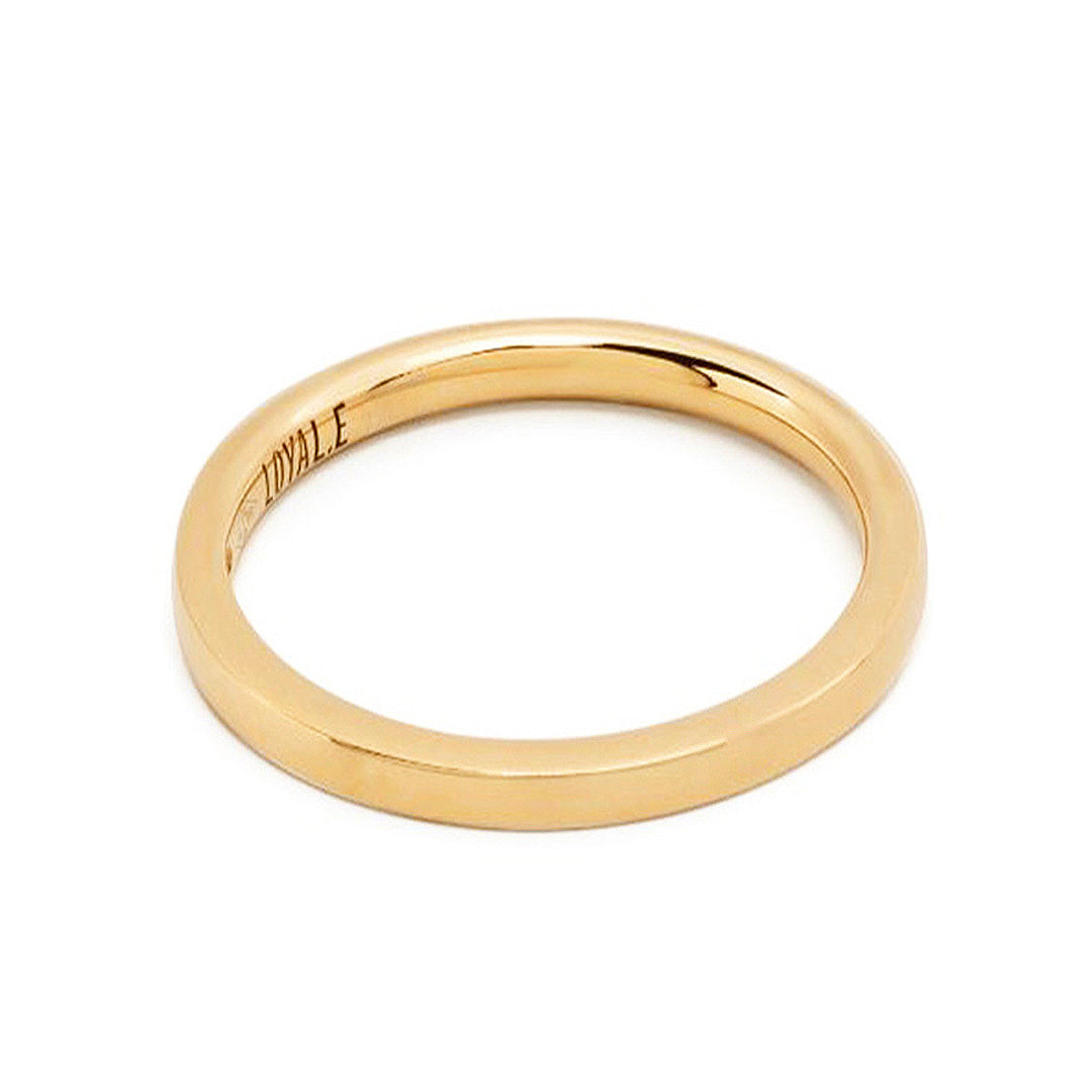 Alliance Absolu.e Twist 3mm - Or jaune 18k - joaillerie France - Loyale Paris - 1