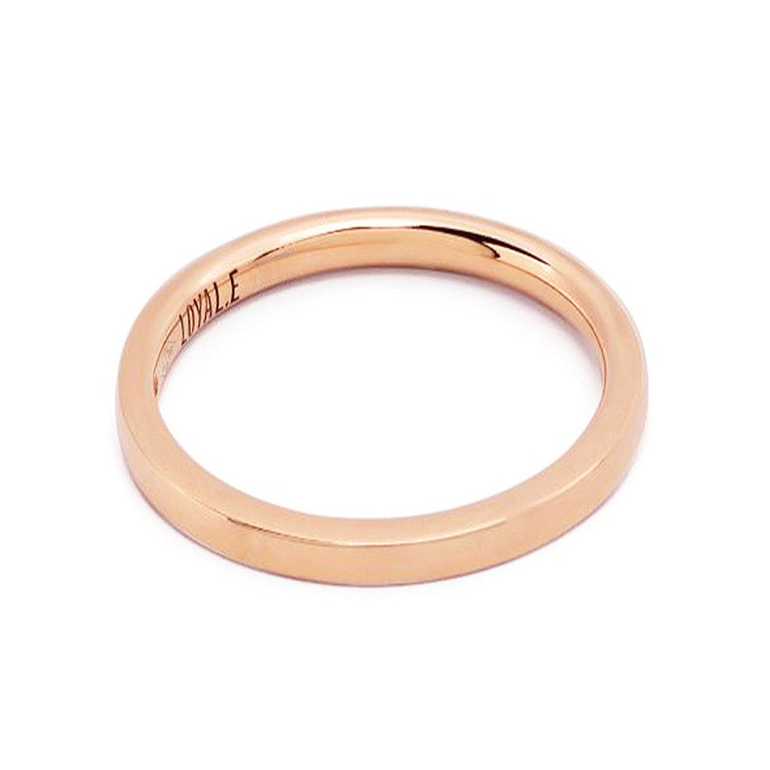 Alliance Absolu.e Twist 3mm - Or rose 18k - joaillerie France - Loyale Paris - 1