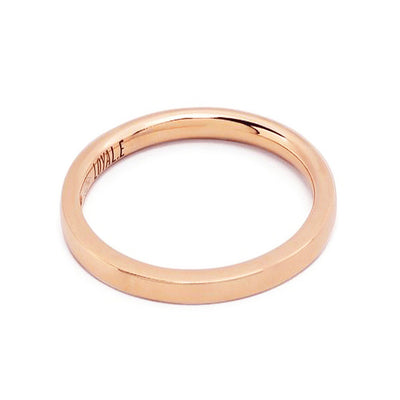 Alliance Absolu.e Twist 3mm - Or rose 18k - joaillerie France - Loyale Paris - 1