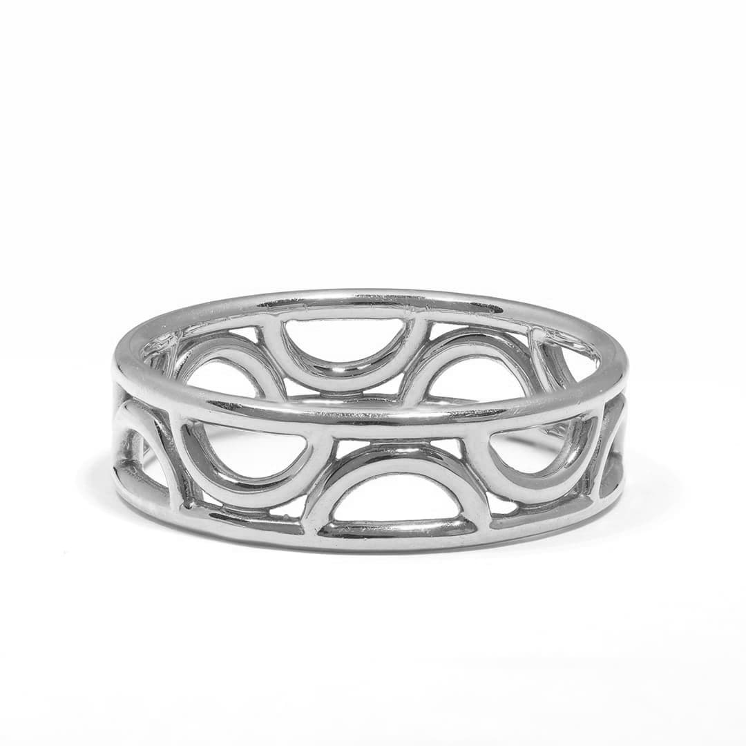 Alliance Amour Perpétuel - Or blanc 18k - joaillerie France - Loyale Paris - 1