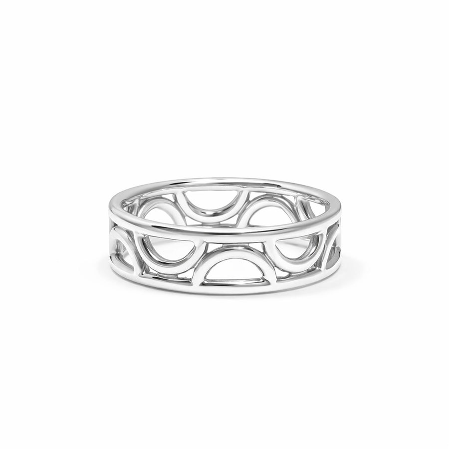 Alliance Amour Perpétuel - Or blanc 18k - joaillerie France - Loyale Paris - 1