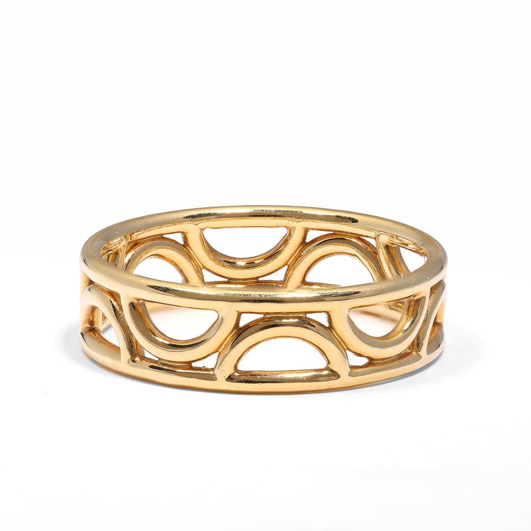 Alliance Amour Perpétuel - Or jaune 18k - joaillerie France - Loyale Paris - 1