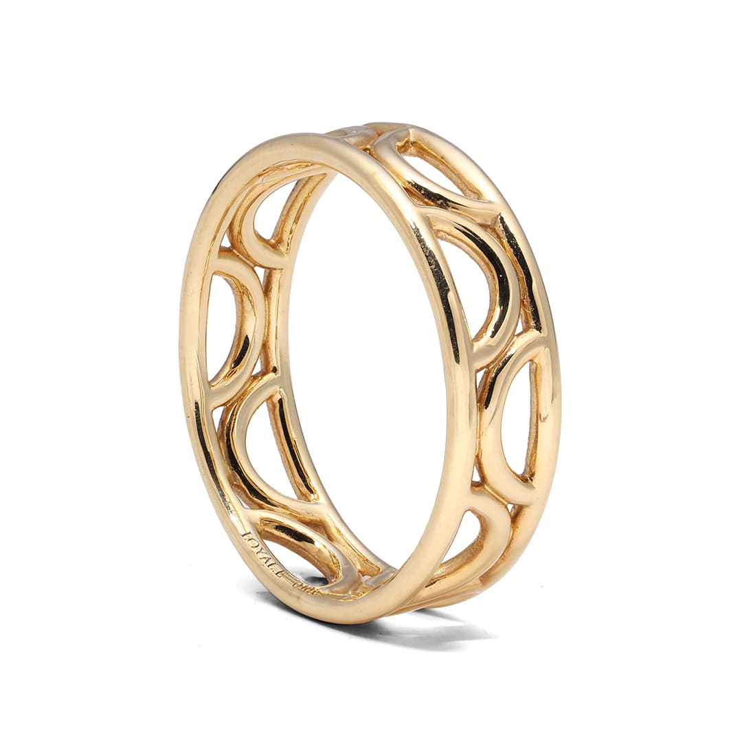 Alliance Amour Perpétuel - Or jaune 18k - joaillerie France - Loyale Paris - 1