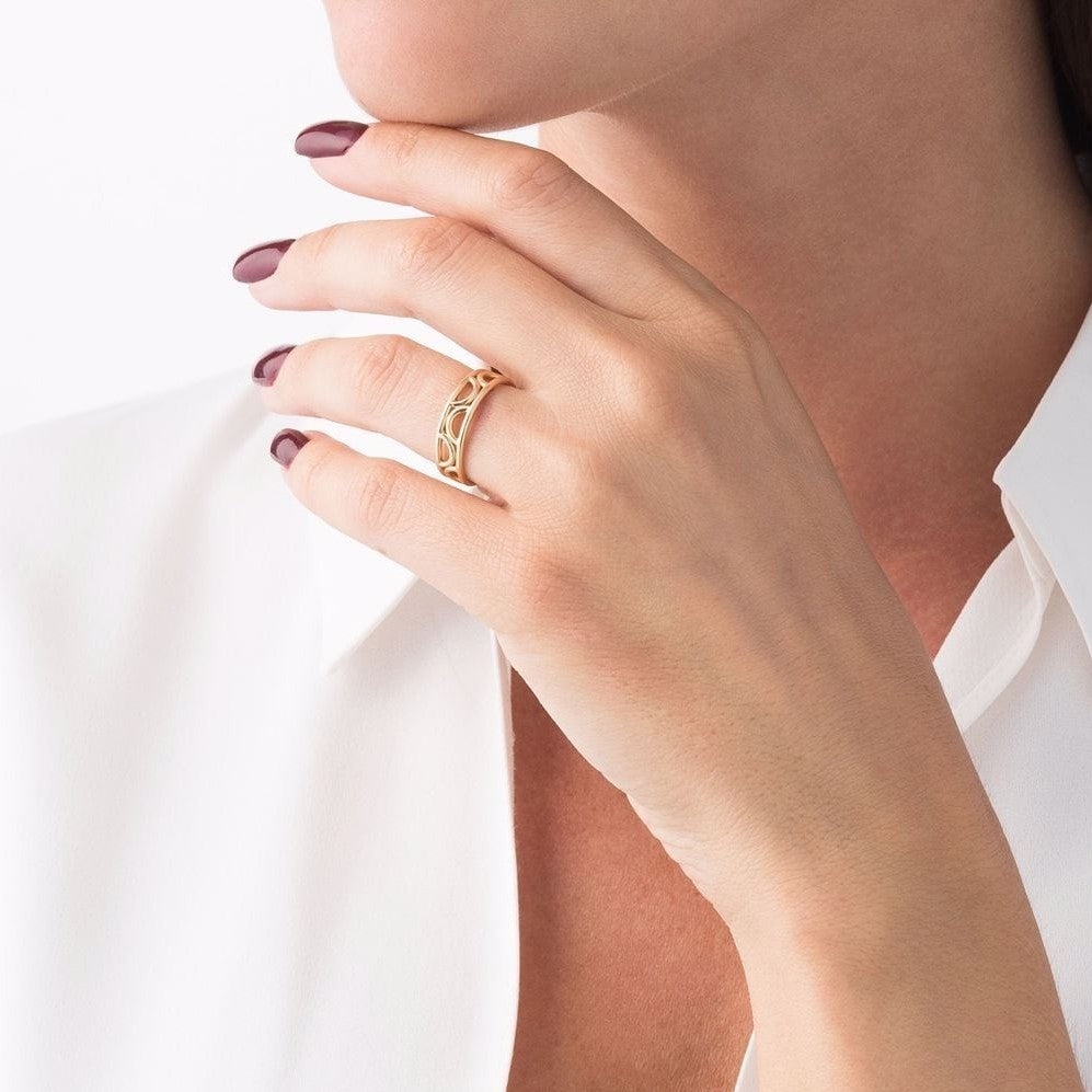 Alliance Amour Perpétuel - Or rose 18k - joaillerie France - Loyale Paris - 1