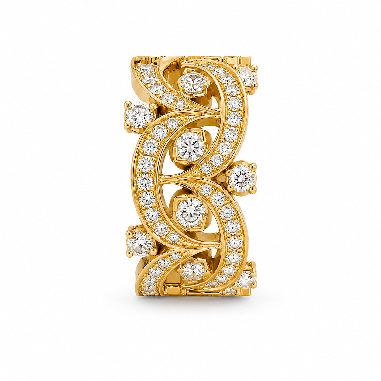Boucles d'oreilles Etoiles Filantes - Or Jaune 18k - diamant éthique - Loyal.e Paris