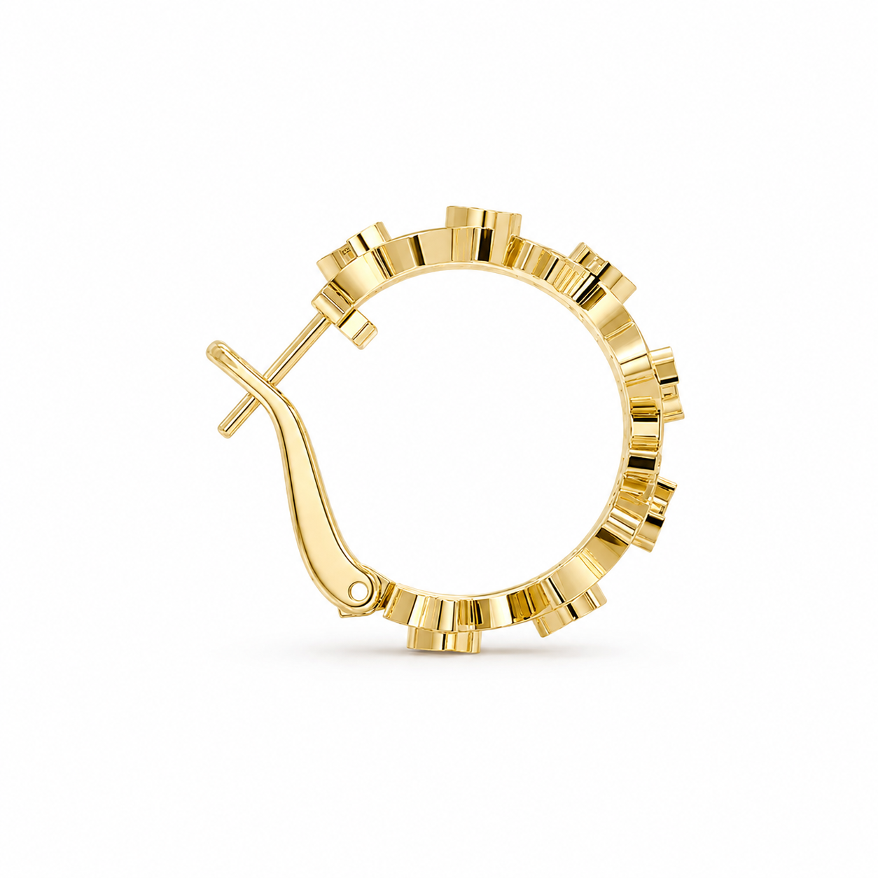 Boucles d'oreilles Etoiles Filantes - Or Jaune 18k - diamant éthique - Loyal.e Paris