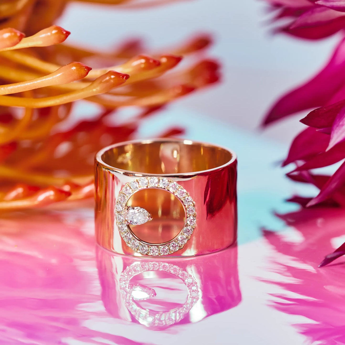 Bague Bénédicte Burguet - Or jaune 18k - diamant éthique - Loyale Paris