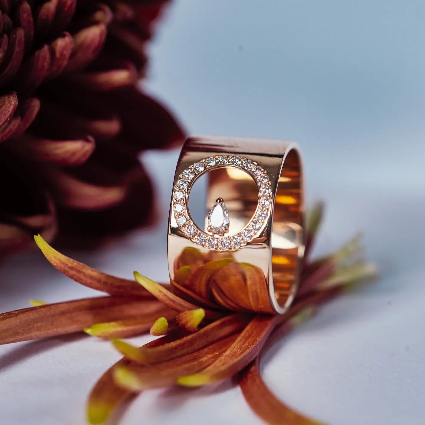 Bague Bénédicte Burguet - Or jaune 18k - diamant éthique - Loyale Paris