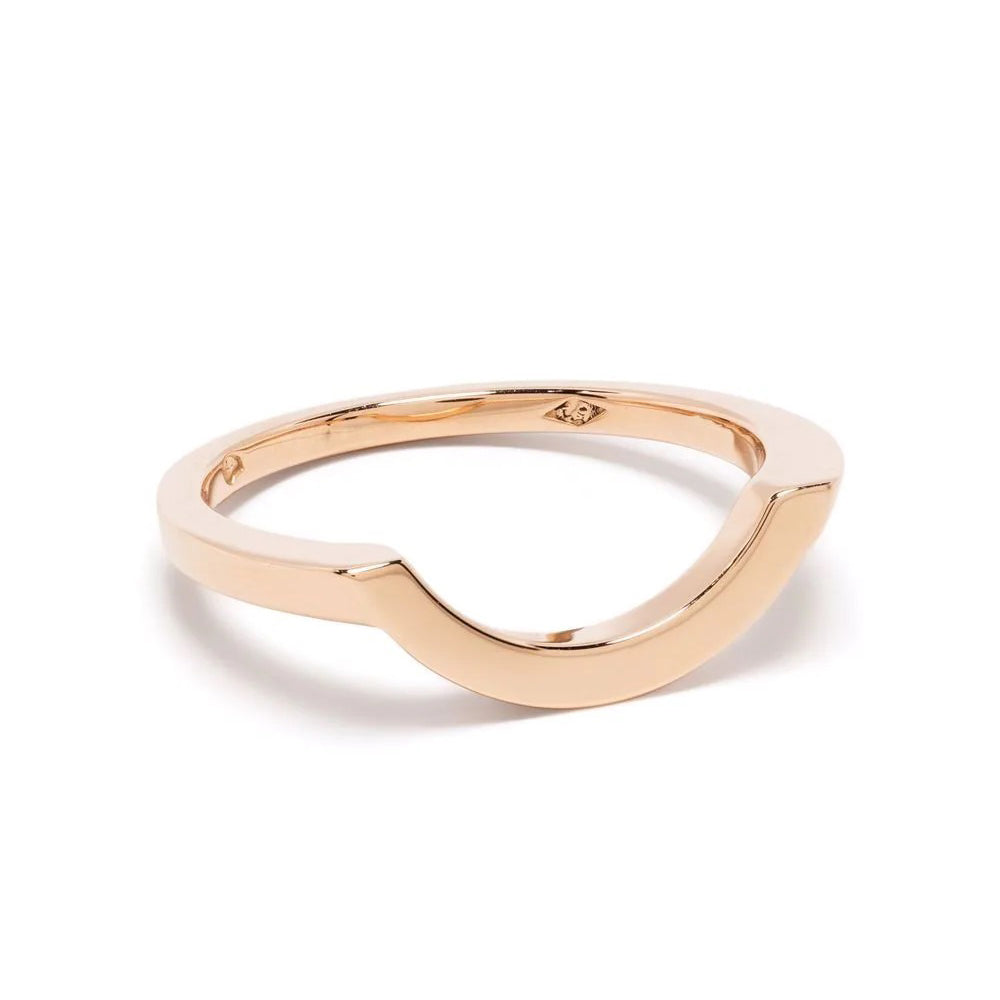 Bague Intrépide grand arc - Or rose 18k - joaillerie France - Loyale Paris - 1