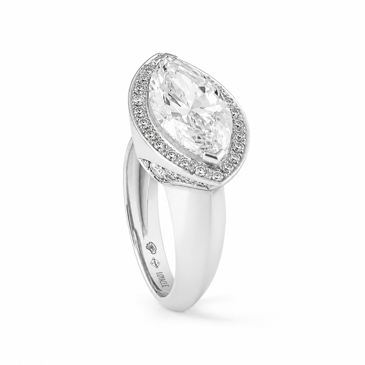 Bague La Marquise - Or blanc 18k