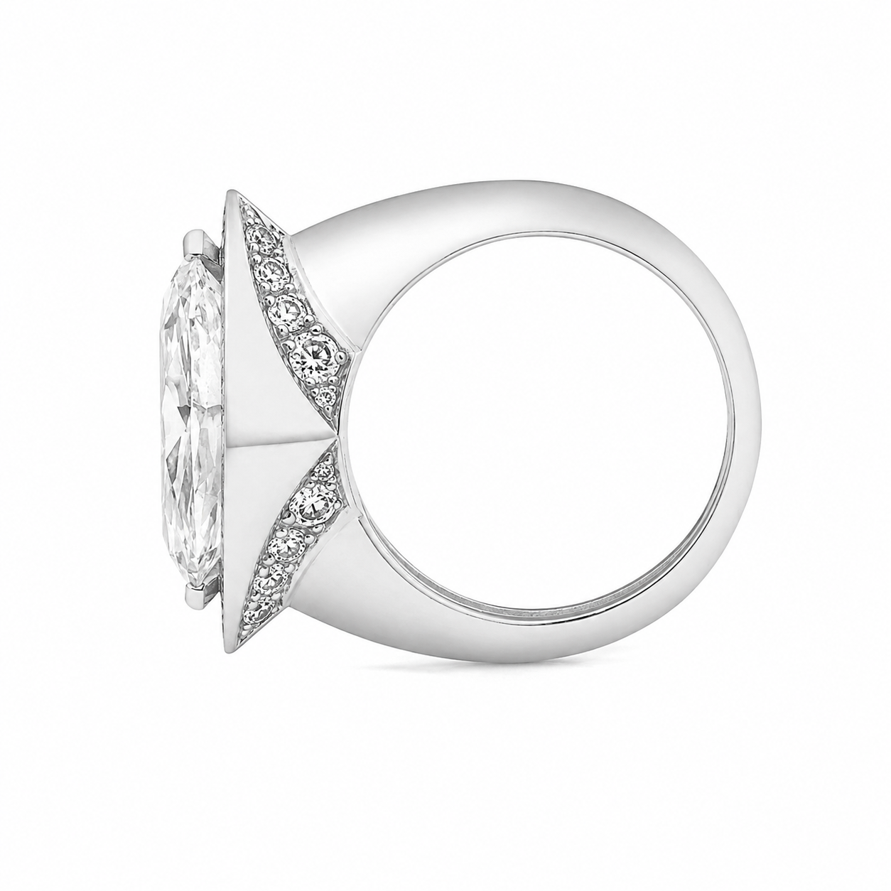 Bague La Marquise - Or blanc 18k