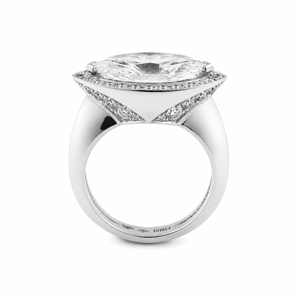 Bague La Marquise - Or blanc 18k