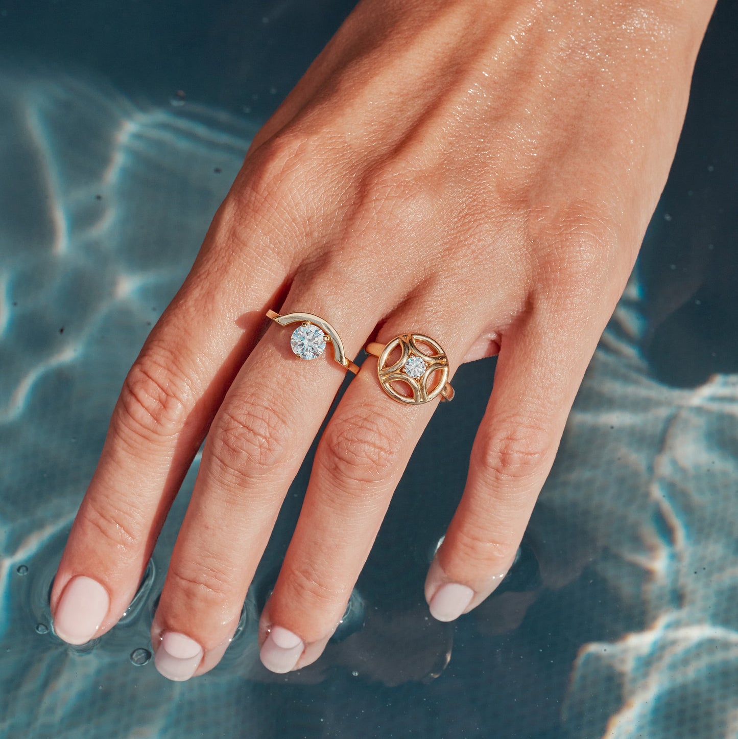 Bague Perpetuel.le 0.25ct - Or blanc 18k - diamant ethique - Loyale Paris - 8